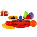 Teddies Ovoce 7ks s váhou kuchyňskou plast v síťce 26x15x15cm – Zboží Dáma