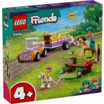 LEGO® Friends 42634 Přívěs pro přepravu koní a poníků – Hledejceny.cz