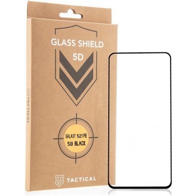 Tactical Glass Shield 5D sklo pro Samsung Galaxy S21 FE 5G Black 80470 – Zboží Živě