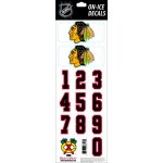 Sportstape ALL IN ONE HELMET DECALS - CHICAGO BLACKHAWKS – Hledejceny.cz