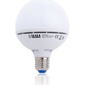 TESLA GL271430-1 LED žárovka GLOBE E27 14W 230V 1300lm 160° 15 000 hod 3000K Teplá bílá CRIRa≥80