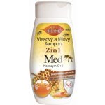 BC Bione Cosmetics Bio regenerační vlasový šampon Med + Koenzym Q10 260 ml – Zboží Dáma