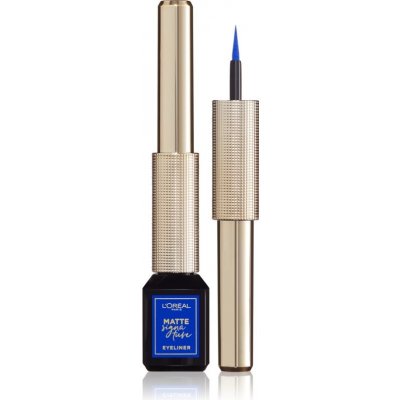 L'Oréal Paris Superliner Matte Signature tekuté oční linky 02 blue Signature 3 ml – Hledejceny.cz