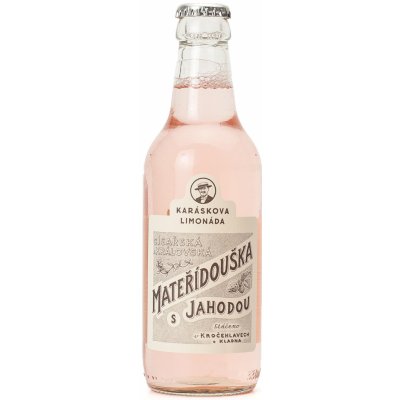 Kalabria Karásková limonáda Mateřídouška s jahodou 330 ml – Hledejceny.cz