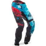 Fly Racing MTB USA černá/modrozelená/červená – Zboží Dáma