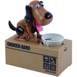 RAPPA Pokladnička hladový pes hnědo-bílá – Zboží Dáma