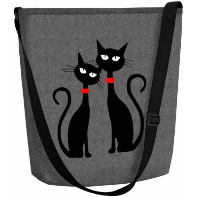 Bertoni filcová kabelka Dvě Kočky – Zboží Mobilmania