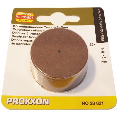 PROXXON 28821 korundem vázané dělicí kotouče – Zboží Dáma
