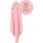 Baby Matex MAXI osuška s kapucí Růžová – Zbozi.Blesk.cz