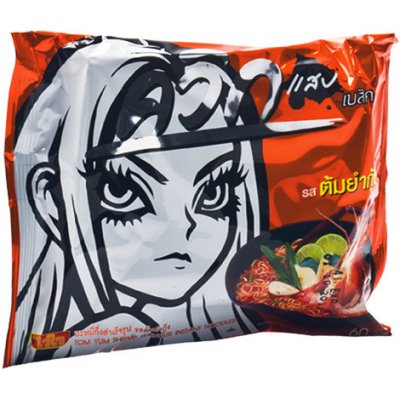 Wai Wai Instantní nudle s příchutí krevetové Tom Yum 60 g – Zboží Dáma