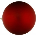 DECOLED Velká vánoční koule 40 cm, červená, matná – Hledejceny.cz