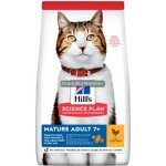 Hill’s Feline Mature Adult 7 & Chicken 2 x 10 kg – Hledejceny.cz