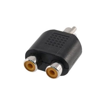 PremiumCord Adaptér 1x Cinch male - 2x Cinch female - kjr-05 – Zboží Živě