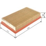 Vzduchový filtr BOSCH F 026 400 105 – Hledejceny.cz
