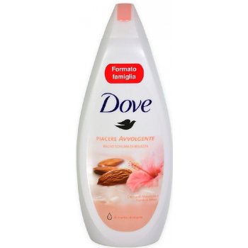 Dove Purely Pampering Almond pěna do koupele mandle a ibišek 700 ml