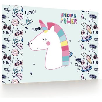 Oxybag podložka na stůl 60 x 40 cm unicorn iconic