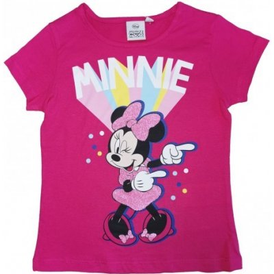 Sun City - Dívčí tričko s krátkým rukávem Minnie Mouse - Disney - růžové – Hledejceny.cz