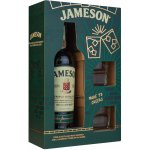 Jameson 40% 0,7 l (dárkové balení 2 sklenice) – Hledejceny.cz