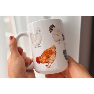 ePiPí Velký keramický hrnek Slepice 450 ml – Zboží Dáma ePiPí Velký keramický hrnek Slepice 450 ml – Zboží Dáma