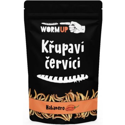 WormUP Křupaví červíci Habanero 80 g – Hledejceny.cz