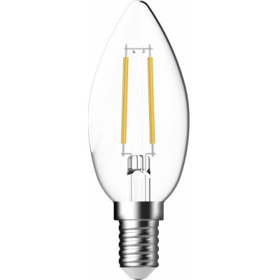 Nordlux Stmívatelná LED žárovka Filament E14 4,8 W, 2700 K, čirá – Zboží Mobilmania