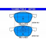 ATE Sada brzdových destiček AT 607193 | Zboží Auto