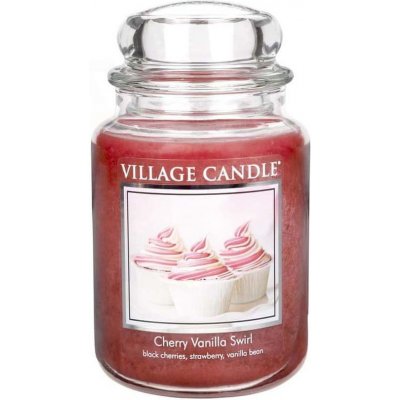 Village Candle Cherry Vanilla Swirl 737g – Zboží Mobilmania