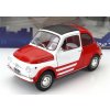 Sběratelský model Solido Fiat 500 Robe Di Kappa 1965 Červená Bílá 1:18