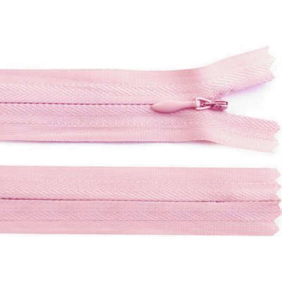 Spirálový zip skrytý No 3 délka 35 cm Varianta: 133 růžová světlá, Balení: 1 ks – Hledejceny.cz