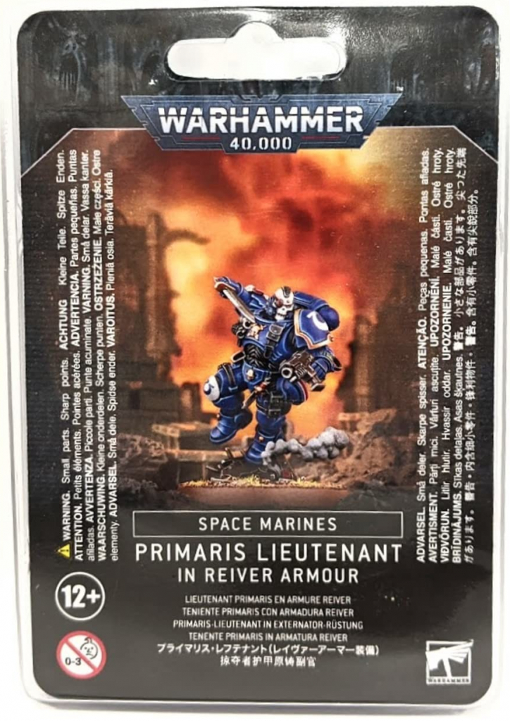 GW Warhammer 40000 Primaris Lieutenant with Power Sword