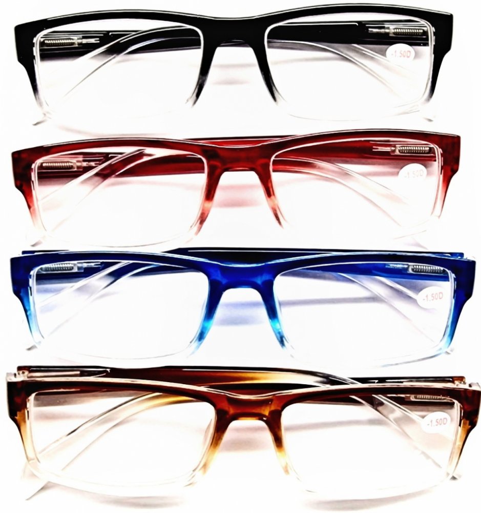 Dioptrické brýle MUROGLASS FN na dálku MÍNUSOVÉ barevné plastové rámečky –  Zboží Dáma