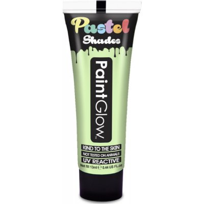 Barvy na obličej UV pastelové 13 ml zelená pastel green – Zboží Mobilmania