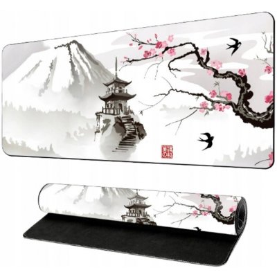 HERNÍ PODLOŽKA POD MYŠ 90X40 CM NA STŮL DÁREK JAPONSKO ASIE – Zboží Živě