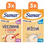 Sunar cereální kaše 2 druhy 6 x 210 g – Sleviste.cz