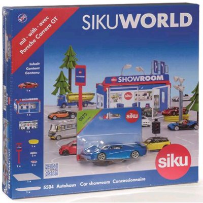 Siku World 8707 autosalón + dárek 0875