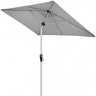 Doppler ACTIVE 210 x 140 cm slunečník s automatickým naklápěním kličkou světle šedá – Hledejceny.cz