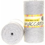 Maccaroni Cotton Macrame světle šedá 62-101 – Zboží Dáma