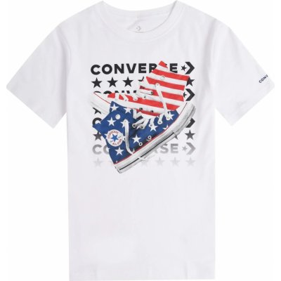 Converse dětské tričko white