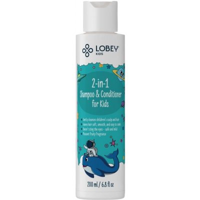 LOBEY Šampon s kondicionérem pro děti 200 ml – Sleviste.cz