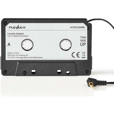 Nedis ACON2200BK kazetový adaptér, Jack 3.5mm – Zboží Živě