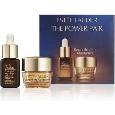 Estée Lauder The Power Pair Estée Lauder Advanced Night Repair Serum Synchronized Multi-Recovery Complex protivráskové sérum 7 ml + Estée Lauder Revitalizing Supreme+ Youth Power Creme denní liftingov – Sleviste.cz