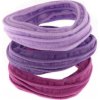 Gumička do vlasů Biju Sada elastických gumiček do vlasů - 3 kusy, fialové barvy 8000818-1