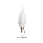 Wojnarowscy LED svíčka E14 230V 3,5W teplá bílá – Hledejceny.cz