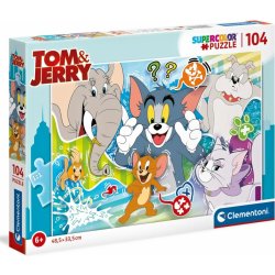 CLEMENTONI Tom & Jerry 104 dílků