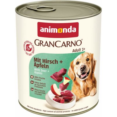 Animonda GranCarno Adult Deer & jablko 6 x 800 g – Hledejceny.cz