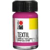 Barva na textil Barva na textil Marabu Textil Aquarelle 15 ml růžová magenta 014