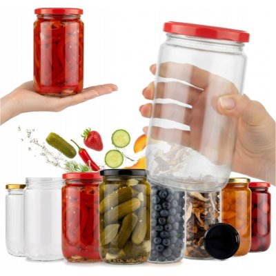 Bimberek Zavařovací Sklenice skleněná bezbarvá 720 ml – Hledejceny.cz