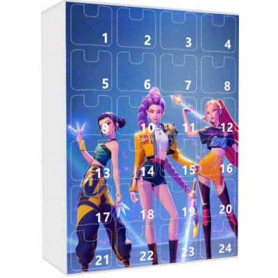 Adventní kalendář K-Pop: Demon Hunters figurky s hračkami 24 ks – Zboží Dáma