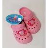Dětské žabky a pantofle Crocs Peppa Pig růžové