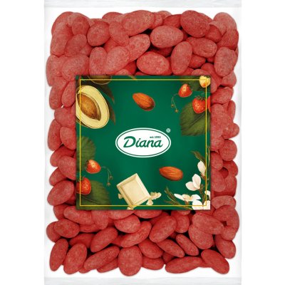 Diana Company Mandle v polevě z jahod a bílé čokolády 500 g – Zboží Mobilmania